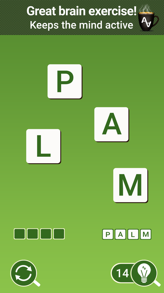 #2. AnagrApp Cup - Word Brain Game (iOS) 由: Gamsify