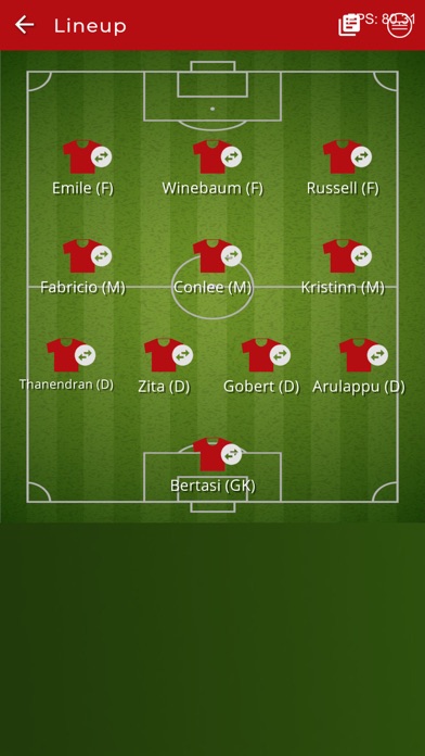 Astonishing Eleven - Soccer GM Screenshot