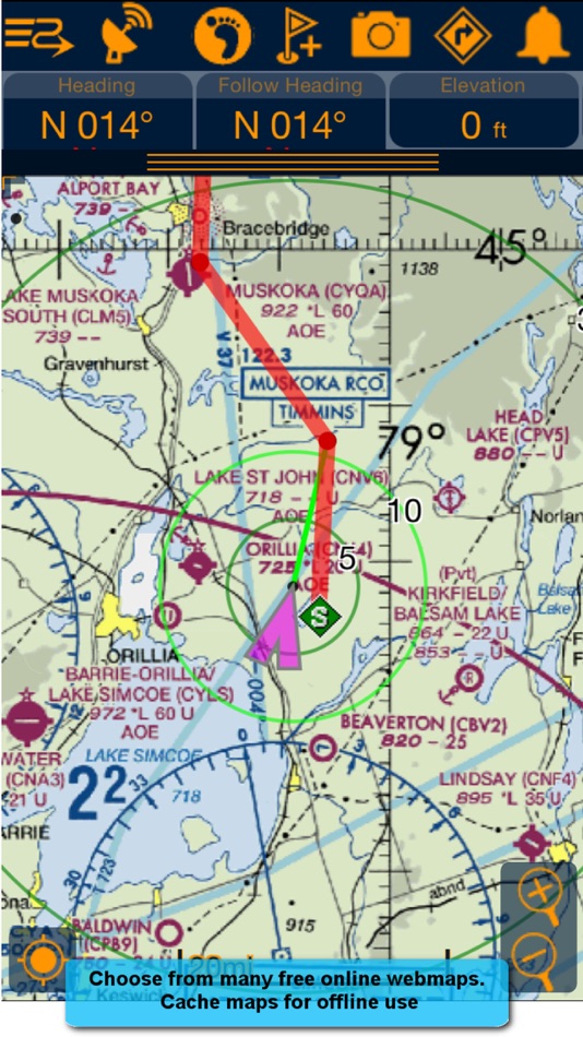 #1. PathAway Outdoor Navigation (iOS) 由: MuskokaTech Inc.