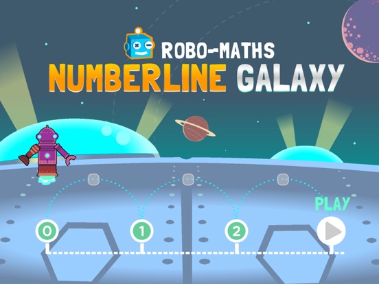 Screenshot #4 pour Robo Math Number Line Galaxy