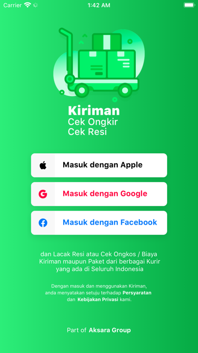 Kiriman: Cek Resi & Ongkir Screenshot