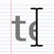 TextEdit+ is an sleek and fast text editor for your iPad and iPhone