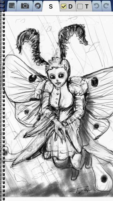 Interactive Sketchbook Screenshot