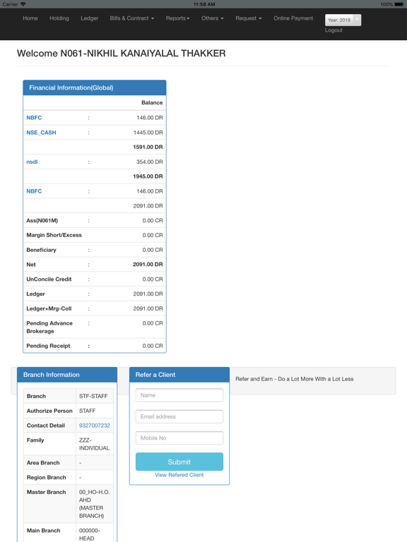 Screenshot #5 pour KIFS Trade Capital Back Office