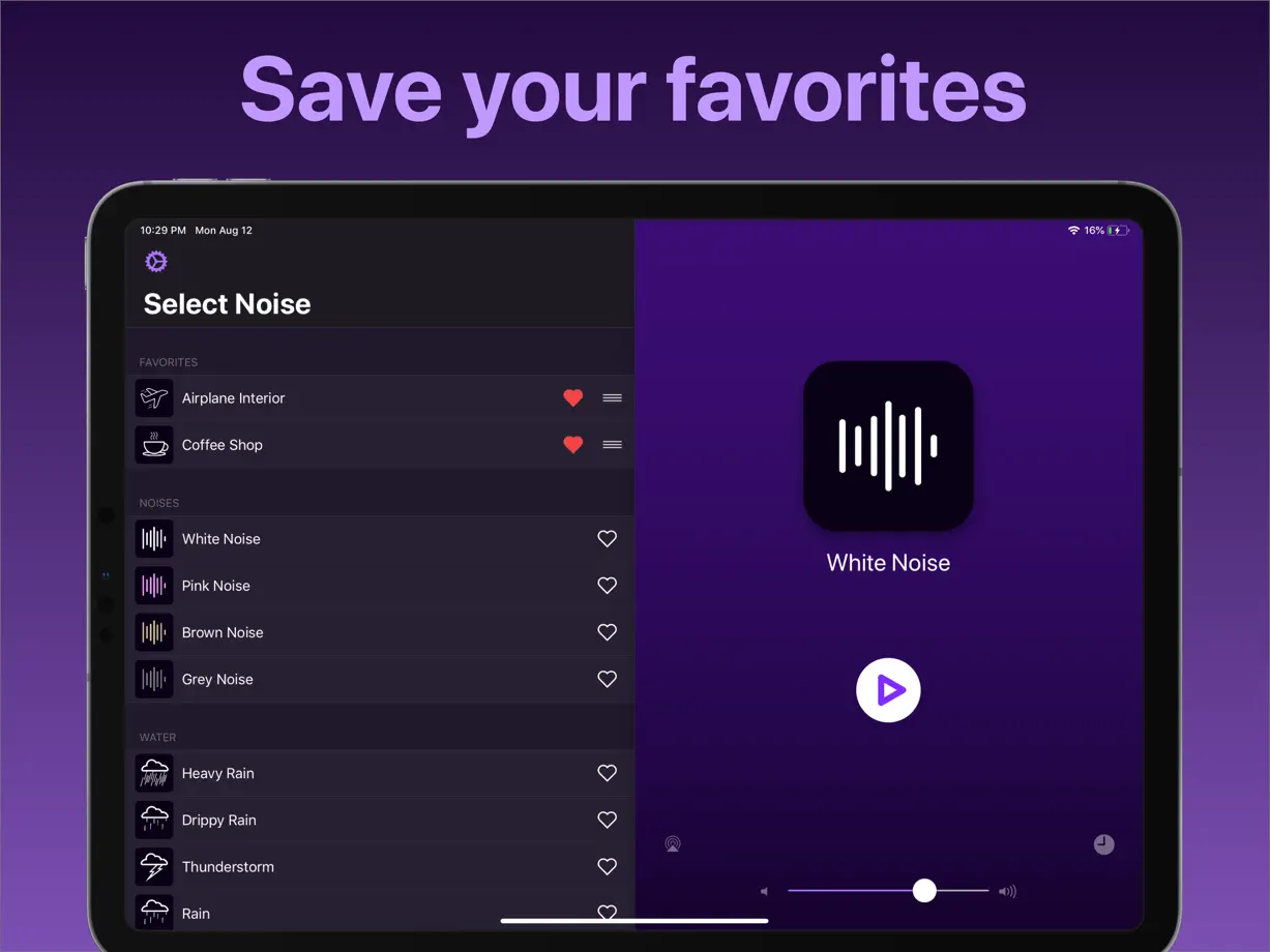 Dark Noise iPad screenshot 8
