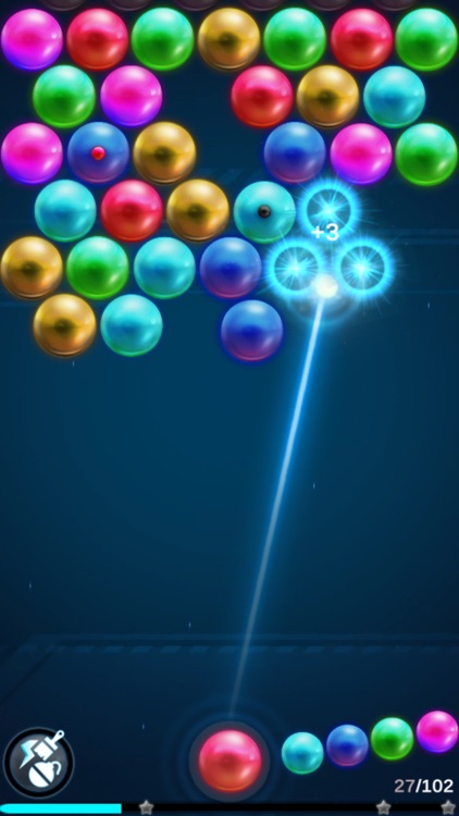 Bubble Shooter magnetic ball