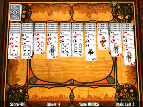 Solitaire Superstars iPad screenshot