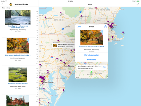 Screenshot #5 pour National Park Finder