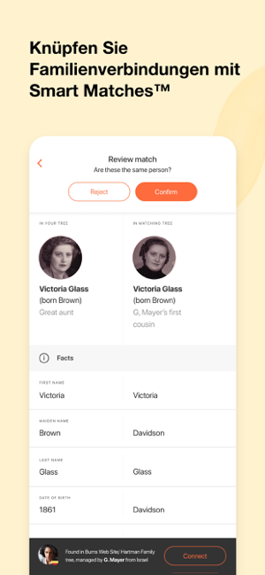 ‎MyHeritage: Stammbaum & DNA Screenshot