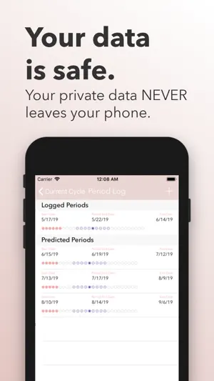 Period Diary: Privacy First screenshot 3