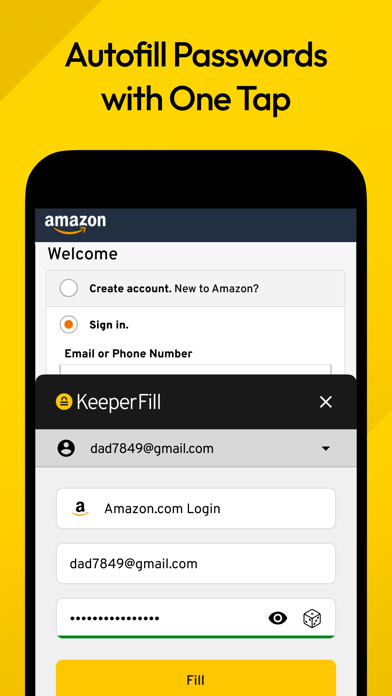 Keeper Password Manager Screenshot