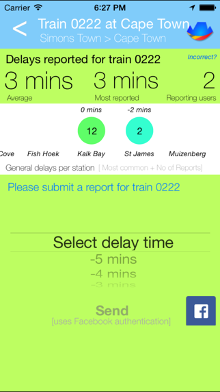 Cape Town Trains Screenshot