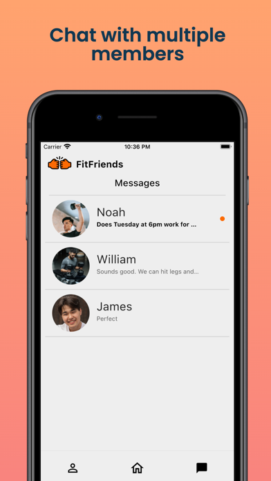 FitFriends: Find Gym Partners Screenshot