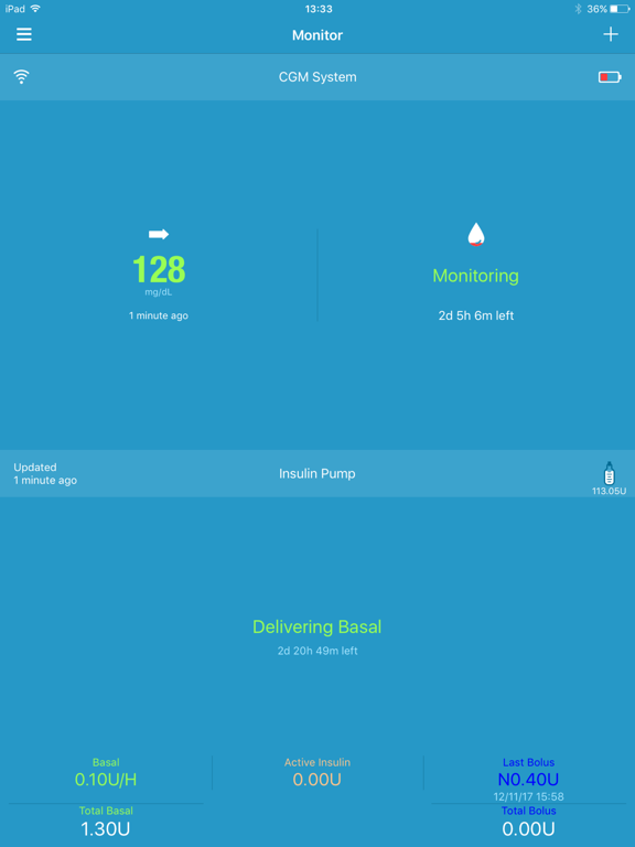 Screenshot #4 pour Medtrum EasyTouch mg/dL