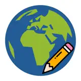 Editor de mapas mundiales A+ - Icono de la app