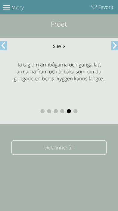Mitt lugn iPhone screenshot