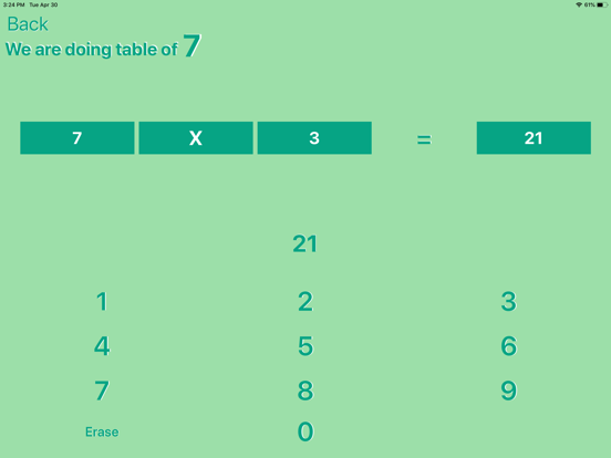 Screenshot #6 pour Math Table Helper