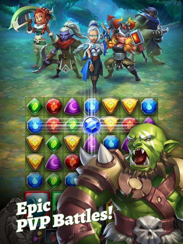 Legends & Dragons: Puzzle RPG screenshot 8