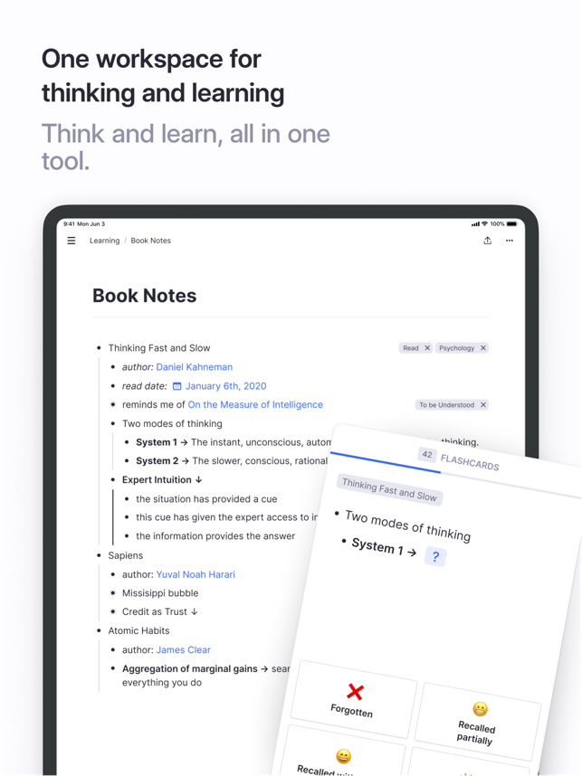 ‎RemNote - Notes & Flashcards Screenshot