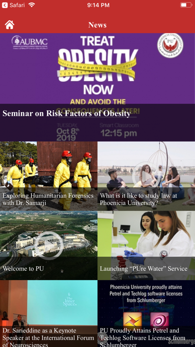 Screenshot 4 of Phoenicia University App