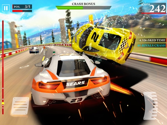 Screenshot #4 pour Jeux de course de voitures 3D