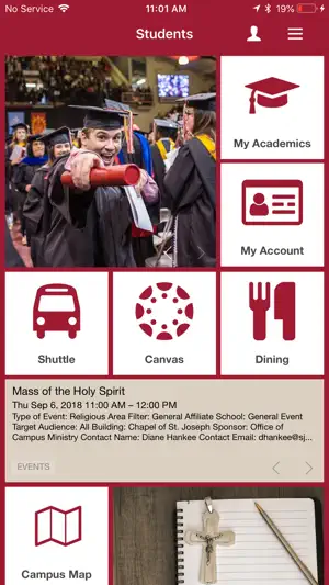 Saint Joseph's Mobile screenshot 1