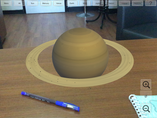 AR Solar System: AR Planets iPad app afbeelding 4