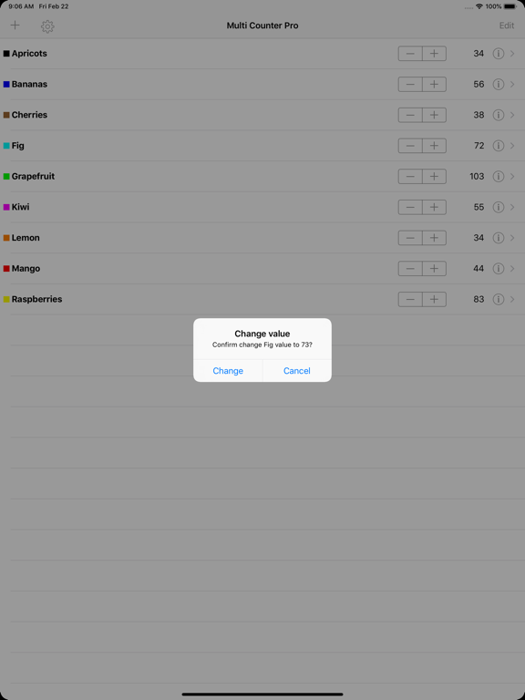 Screenshot #6 pour Multi Counter Pro