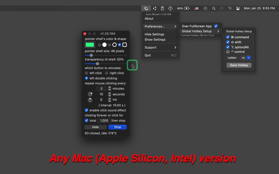 #5. Auto Mouse (macOS) 由: Jiulong Zhao