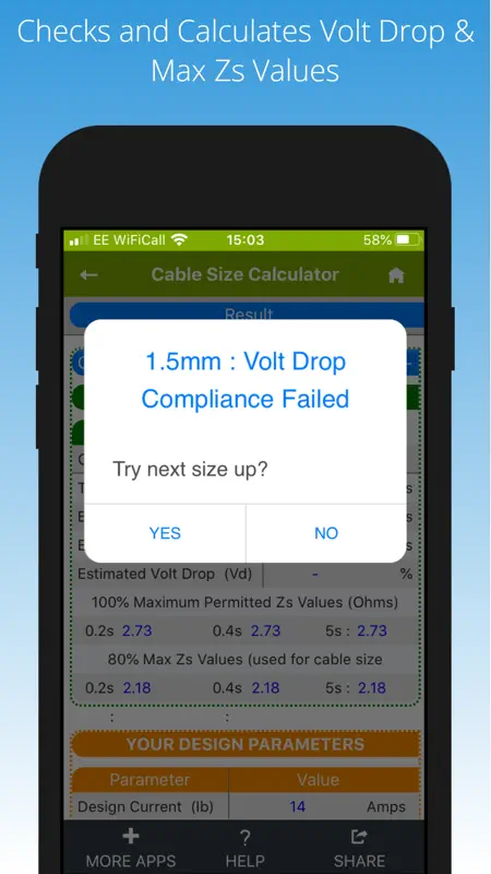 Cable Calc screenshot 6 of 7