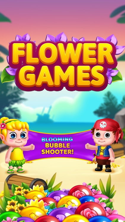 Flower Games - Bubble Pop 2024