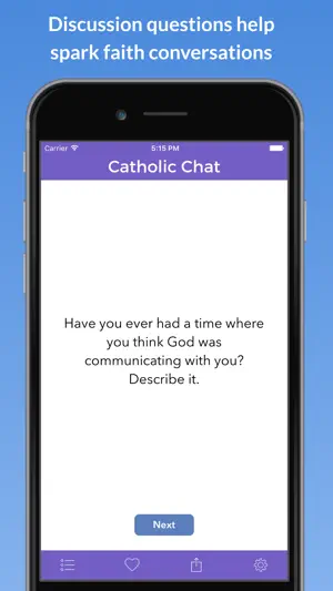 Catholic Chat - Faith Topics screenshot 1