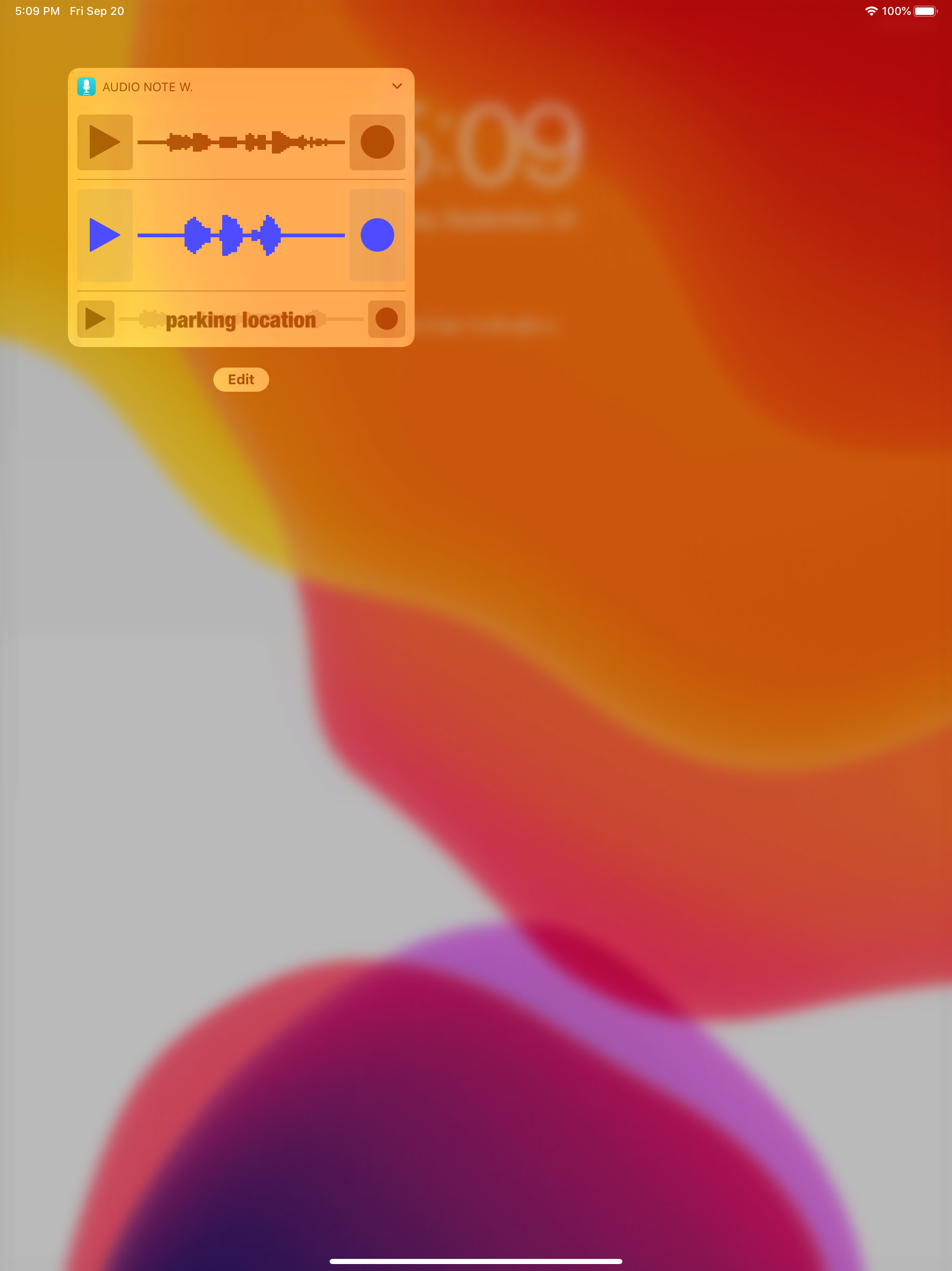 Audio Note Widget screenshot 10