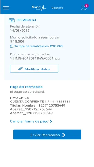 Mi Bupa Seguros screenshot 2
