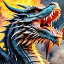icone simulateur dragon fantastique