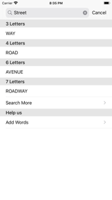 Crossword Clue Solver screenshot