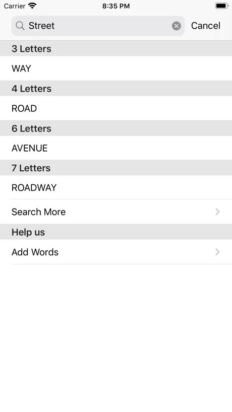 Crossword Clue Solver