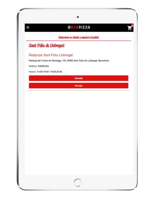 Screenshot #6 pour RedPizzaSantFeliu