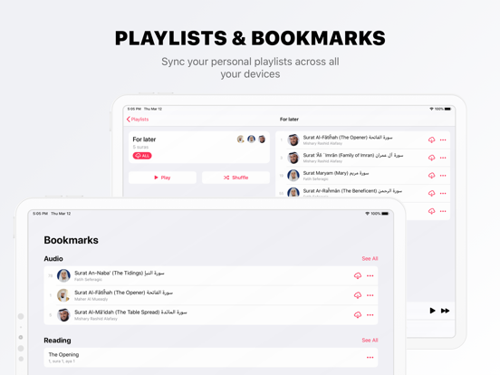 Quran Pro: Muslim & Koran iPad app afbeelding 7
