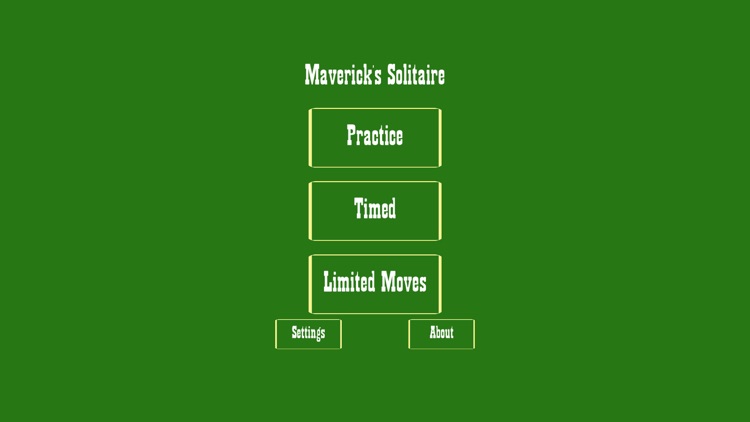 Maverick's Solitaire