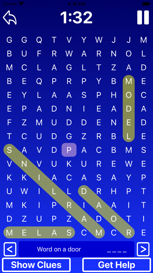 #3. Cross Search Daily Word Puzzle (iOS) 来自: Blue Water Apps, LLC