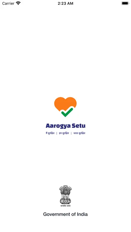 AarogyaSetu 2.0 screenshot 1 of 6
