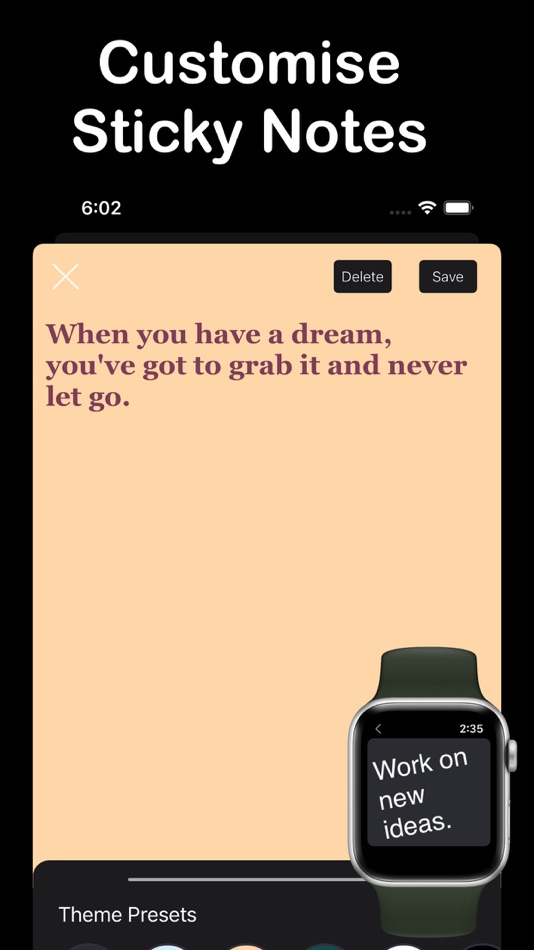 #9. Sticky Widgets Note 18 standby (iOS) 由: Amit Verma