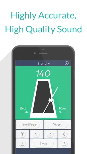 2 and 4: Voice Metronome screenshot 4