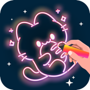 Doodle Magic: Glow Art Drawing