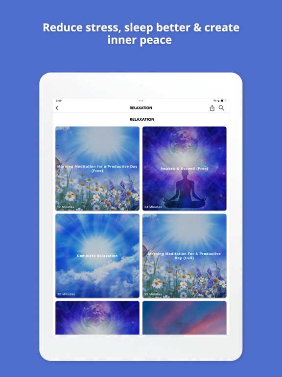 Ultimate Hypnosis, Meditation iPad screenshot 5 - Lifestyle app