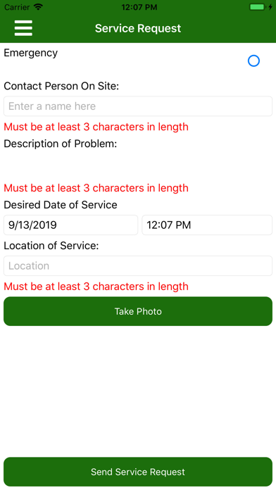 Dover Doors iPhone screenshot 4 - Utilities app