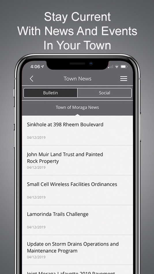 #2. Mobile Moraga (iOS) Podle: Town of Moraga