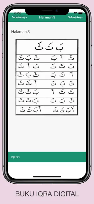 Buku Iqra 1-6 iPhone screenshot 3
