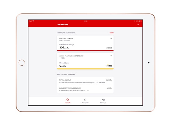 Screenshot #5 pour Akbank Mobil